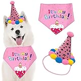 [Forniture per Feste Perfette]: Molto adatto per servizi fotografici per animali domestici, feste di compleanno per animali domestici, abbigliamento quotidiano per animali domestici. Questo grazioso costume darà sicuramente al tuo animale domestico un momento di festa di compleanno indimenticabile.