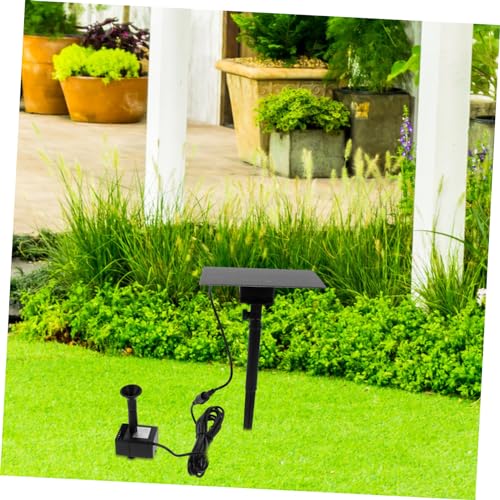 SEWOART Solar Powered Water Fountain Pump for Birdbaths Efficient Solar Panel Easy Installation Multiple Spray Modes Sturdy Design for Outdoor Water Features Landscaping