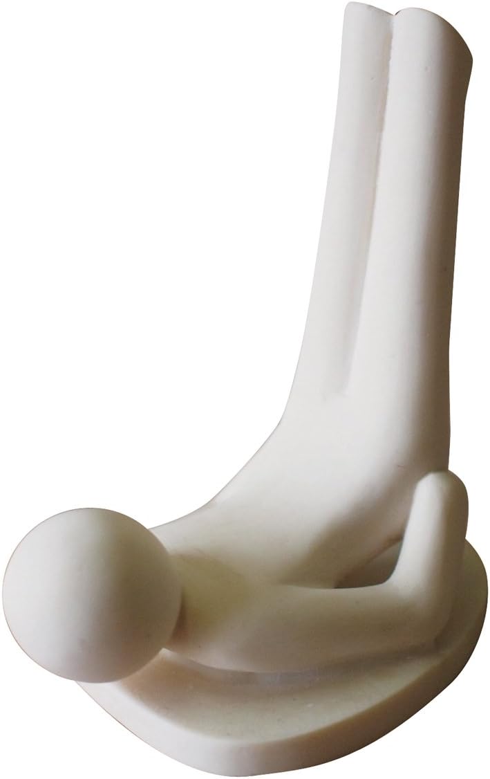DECOLE Humania Handstand Creative Mobile Phone Stand/ Holder White