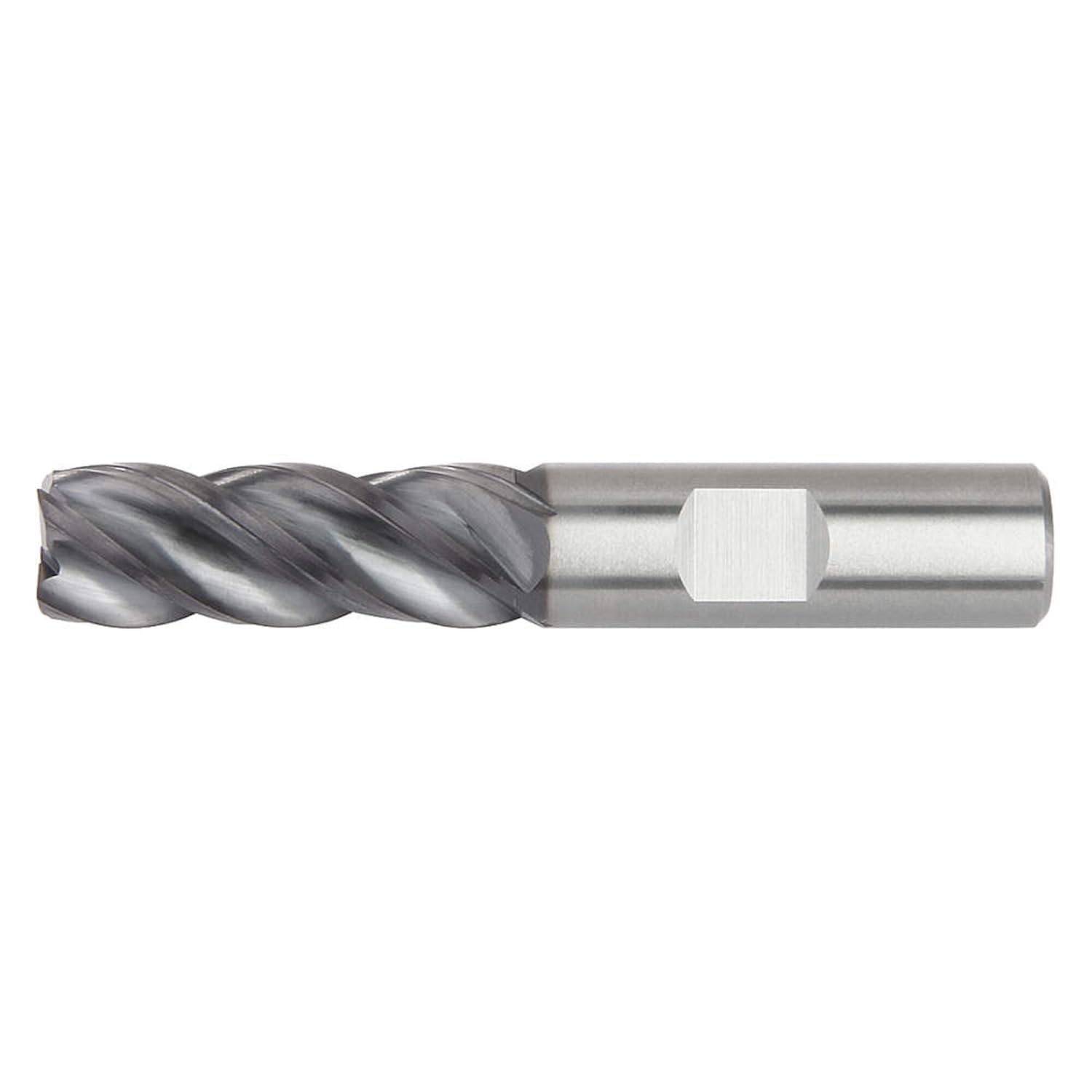 End Mill, 1/8" Dia, 1/4" Cut, Carbide