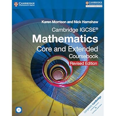 Cambridge IGCSE Mathematics Core and Extended Coursebook with CD-ROM