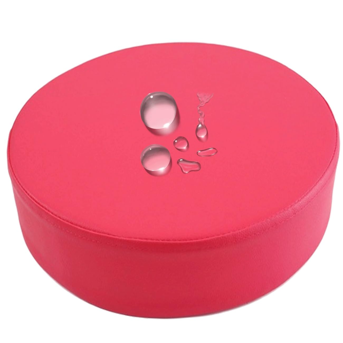 SDNAM Round Chair Cushion 40/45/50cm, Thick 5/8cm Garden Chair Cushions Seat Pads,Waterproof Round Chair Cushions Pad Mat for utdoors/Indoor/Patio/Swing/Floor/Garden(4J,1pc 50X50X8cm)