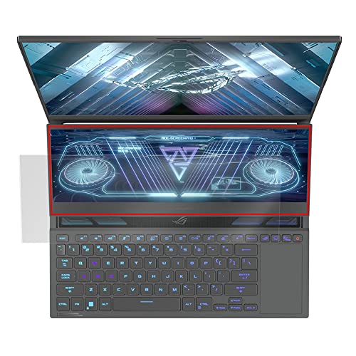 �~���r�b�N�X ASUS ROG Zephyrus Duo 16 (2022) GX650 ScreenPad Plus (�Z�J���h�f�B�X�v���C) �p �ڂɗD���� �u���[���C�g�J�b�g PET�� �ی� �t�B���� �K���X���݂̋��x 9H�f�ލ̗p ����^�C�v ���{