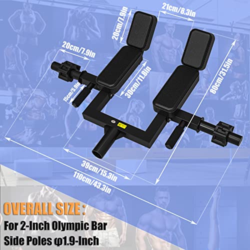 T Bar Row Shoulder Press Landmine Handle Black For 50Mm ( 2 Inches ) Barbell Back Attachment For Home Gym Strength Training Equipment ( Color : B ) #TOP6