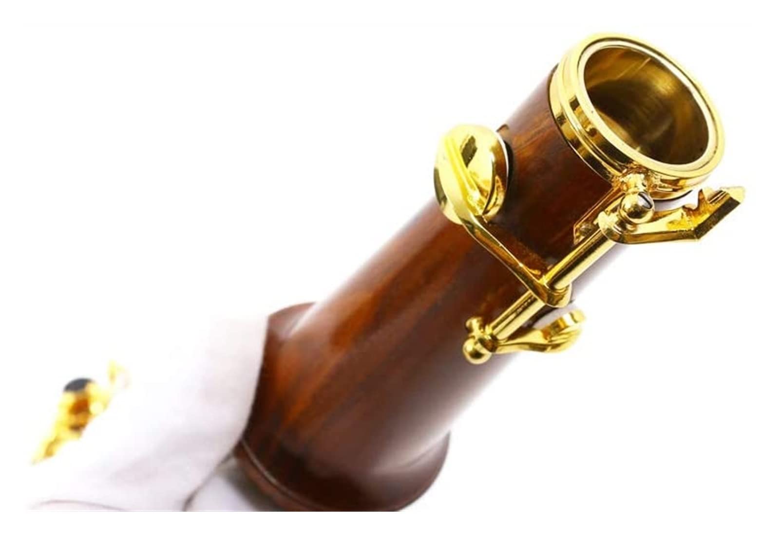 Ebonit/Palisander Oboe C-Taste Links F-Resonanz Halbautomatische Oboe-Fall Oboe-Teilen Oboe Instrument (Color : Rosewood)