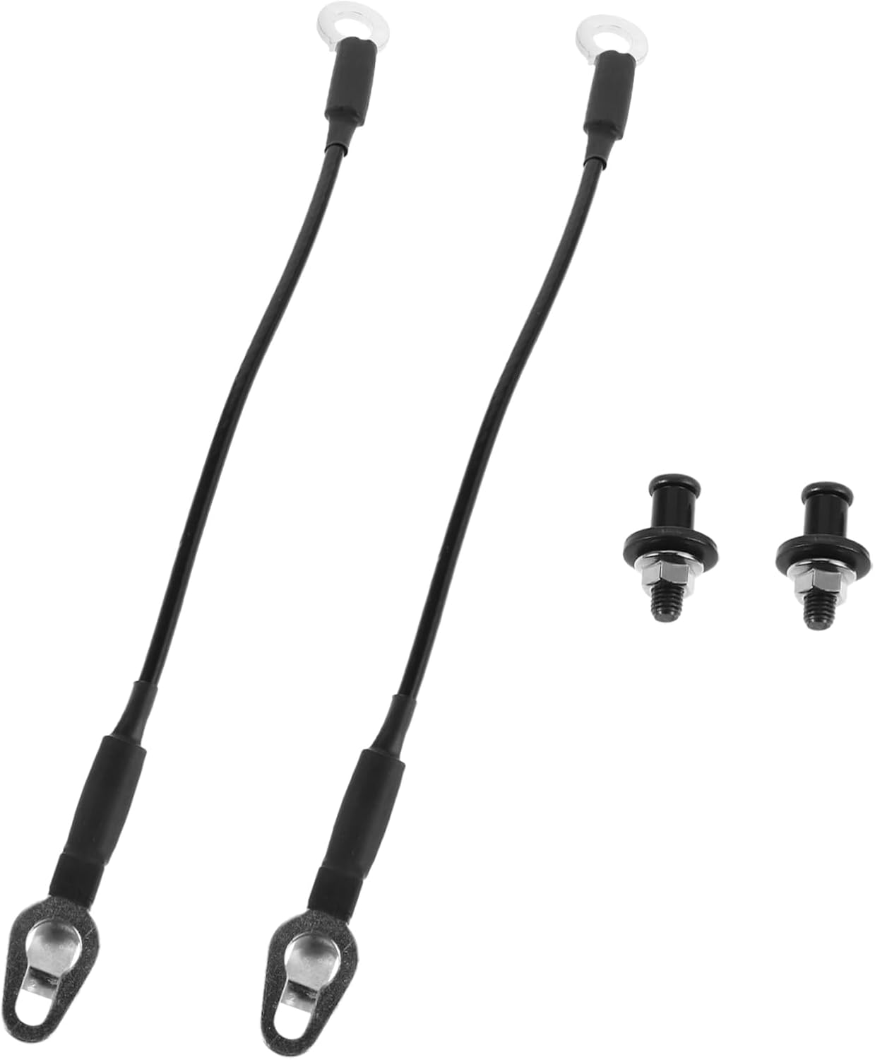 CHILDWEET 1set Tailgate Lift Support Cable Strap Bolt for Truck Transport Fit Enhanced Safety Stylish Design and Broad Compatibility