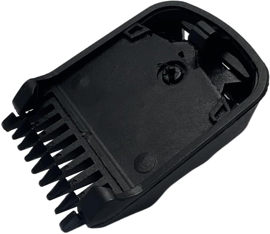 maxeylead Replacement 3-7mm Pivoting Comb Compatible with Philips Norelco Multigroom MG3750 MG5750 MG7750 MG7790 MG9510 BT5511 Beard Trimmer Attachment Parts Black