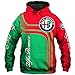 Produktbild SPORTYAN 3D Voll Drucken Hoodies,Jacke,T-Shirt,Kurze-Hose Alfa-Romeo Herren Leicht Sweatshirt Unisex Beiläufig Fußball Sportkleidung Y/A/L