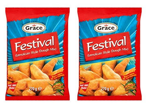 Grace Festival Mix (Jamaican Style Dough Mix) 270g - (Pack of 2)