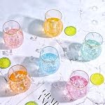 20 Pack de verres à vin en plastique sans ardoise, 16 OZ Verres à vin en plastique Jetable Incassable Coupes à Vin en plastique réutilisable en acrylique clair Boire en vrac en verre en vrac Shatterproof pour le mariage de Champagne(Rim d'or)