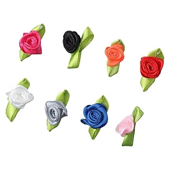 ハンドメイド布花　小さいな薔薇 ハンドメイド布花 小さいな薔薇