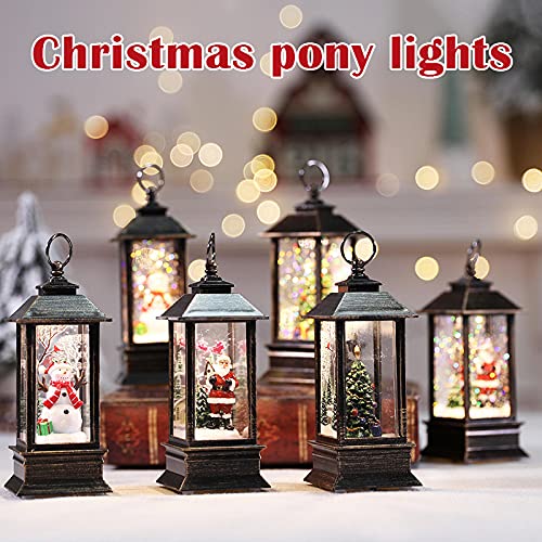 Pyude Lanterna di Natale con Scintillio