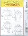 McCall's Sewing Pattern M4862 Size S-L Unisex Poet's Shirt (Costume)