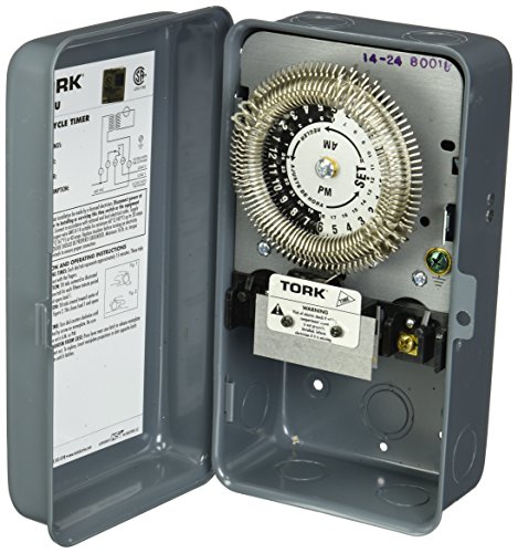 Nsi 8000 Series Many Daily On/Off Operations Per Day Duty Cycle 24 Hour Time Switch, Metal Indoor Nema 1, 480/120 Trans. Input Supply, Spdt Output Contact (8001U) #TOP23