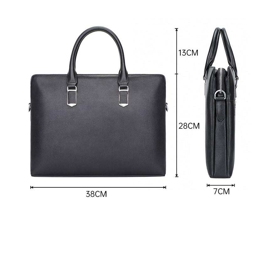 Wholesale of Men's briefcases, Genuine Leather Business Bags, Computer Bags, Handbags, Large Capacity Men's Bags2