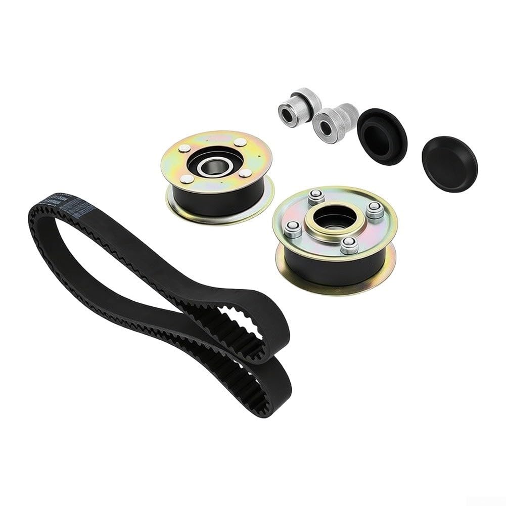 Kit Puleggia Folle e Cinghia Dentata per Toro per exmark Walk-Behind Metallo Gomma 140 Denti
