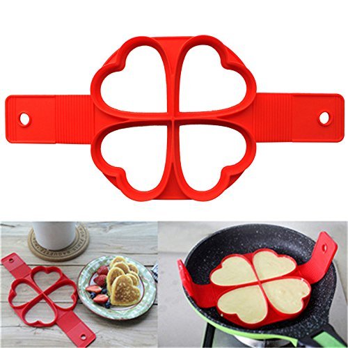 Pancake Mold, 100% Non-Stick, Egg Mold Shaper, Kitchen Tool (Applicable to Pan)