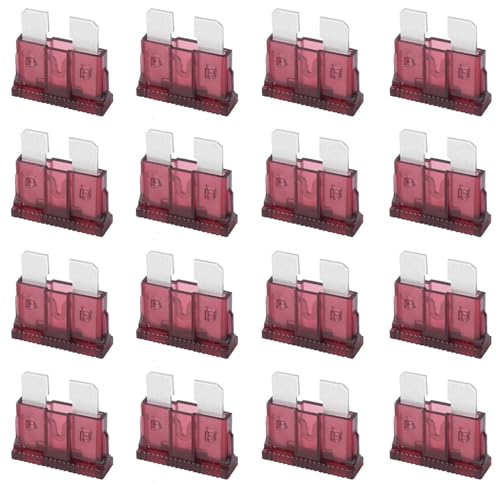 (40Pcs) 40 Amp Standard Automotive Fuse, 40A 12V 24V 32V Car Blade Fuses ATO APR ATS for Car/RV/Truck/SUV/Motorcycle/Boat