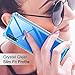 LeYi Compatible with Samsung A50 Case, Samsung Galaxy A50 Case with 2 Glass Screen Protector, Crystal Clear Hard PC Soft TPU Anti-Scratch Shock-Absorption Bumper Slim Phone Cover Cases for A50 / A30S