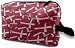 Produktbild Denmark Flag Wave Collage Toiletry Bag Waterproof Fabric Cosmetic Bags Travel Case For Women's Accessories