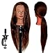 ETHNIC (SUPER LONG) HairZtar 100% Human Hair 26 - 28" Mannequin Head Hairdresser Training Head Manikin Cosmetology Doll Head (MILA+CLAMP)