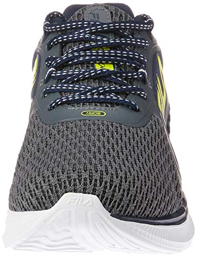 Tênis Racer Frame, Fila, Masculino, Grafite/Marinho/Limão, 42