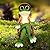 Yikaroeli Solar Garden Statue Outdoor Decor Frog Figurine Art with Solar Lantern Loving Frog for Patio Balcony Yard Lawn Unique Gift for Woman Mom Grandma and Frog Lover