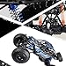 QIYHBVR RC 1:10 Large High-Speed Four-Wheel Drive Climbing Car Off-Road Vehicle 2.4G Remote Control Racing Mechanical Car Front and Rear Motor Drive Children's Toy Car Children's Gift