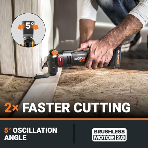 Worx Nitro 20V Cordless Oscillating Multi Tool
