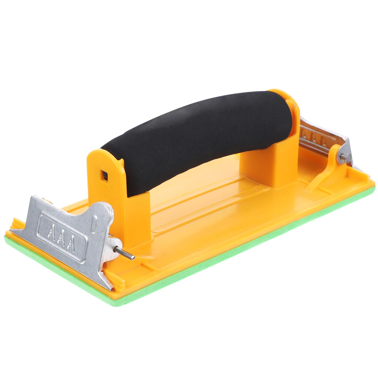 UPKOCH Hand Grip Sandpaper Holder with Sponge Handle 7.48 Inch Lightweight Sanding Block for Wall Drywall Woodworking Polishing and Grinding Tools