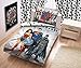 Produktbild Justice League Gerechtigkeitsliga Bettwäsche Kinder Bettwäsche 140x200 cm (Oeko Tex Standard 100) Superman Batman Wonder Woman