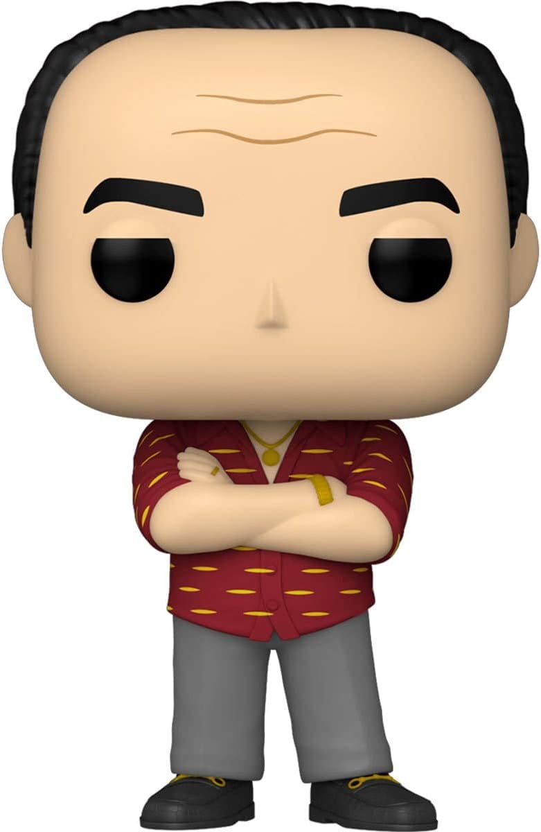 POP The Sopranos - Tony Soprano Funko Vinyl Figure (Bundled with Compatible Box Protector Case), Multicolored, 3.75 inches