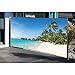 Seitenmarkise mit Fotodruck SÜDSEE, Sichtschutz, Windschutz