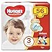 Huggies Pannolini Ultra Comfort, Taglia 3 (4-9 kg), 56 Pezzi