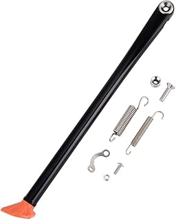 NICECNC BL+OR Side KickStand & Spring Compatible with KTM XCW200/250 2008-16/400 2009-10/450 2009,11-16/500 2012-13,15-16/530 2009, EXC-F/XCF-W350/EXC500 2012-16, EXC-R/XCR-W450/530 2008,See Fitment