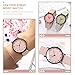 reloj de Pulsera para Mujer con Correa de Cuero Simple y Dial Madera reloj Elegante y Práctico para Eventos Casual y Ocasiones Especiales Imagen de reloj de Pulsera para Mujer con Correa de Cuero Simple y Dial Madera reloj Elegante y Práctico para Eventos Casual y Ocasiones Especiales