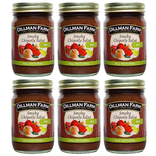 Dillman Farm All Natural Mild Smoky Chipotle Salsa - Gluten-Free,...