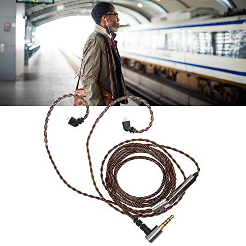 Cable Reemplazo Earphone Dpofirs con Mic 0.78mm miniatura 5