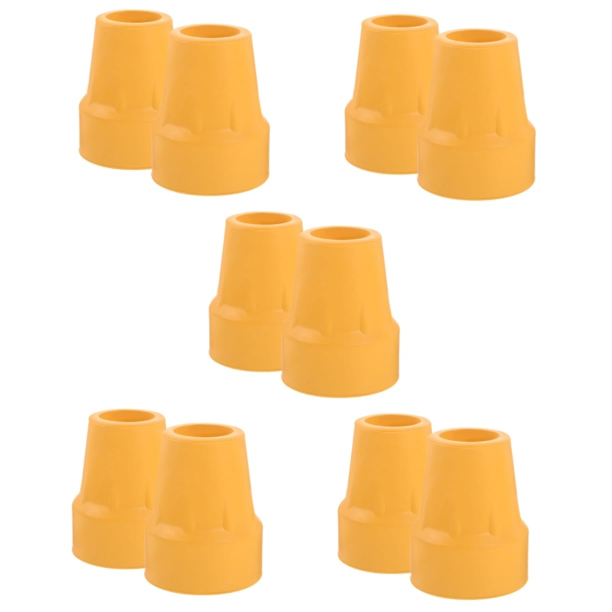 5 Ensembles Embouts De Béquille Antidérapants Lot De Accessoires De Remplacement Pour Cannes Et Bâtons De Marche Protection Sécurisée Et Durable Pour Utilisation 2 Pièces * 5