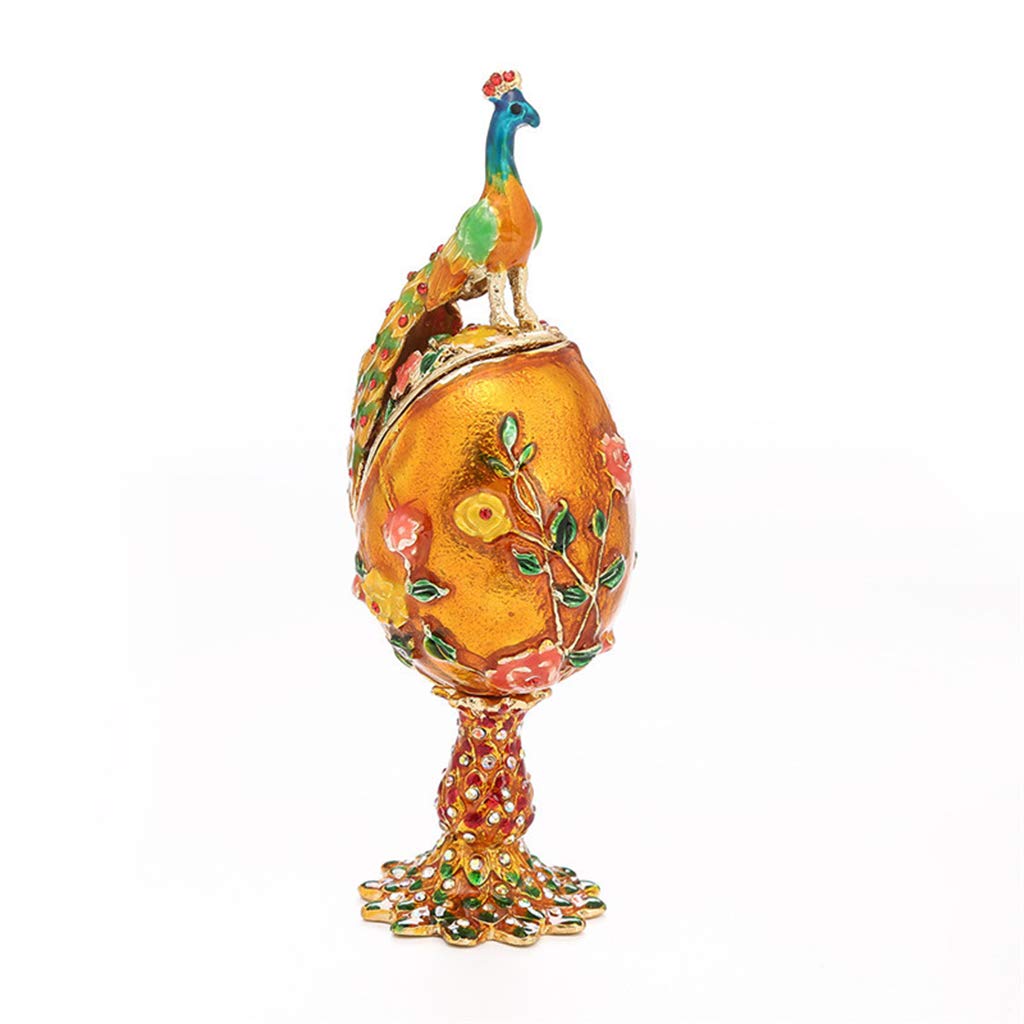 Bibelot Ou Boîte à Bijoux En Porcelaine Peinte à La Main, Italie, 1970s