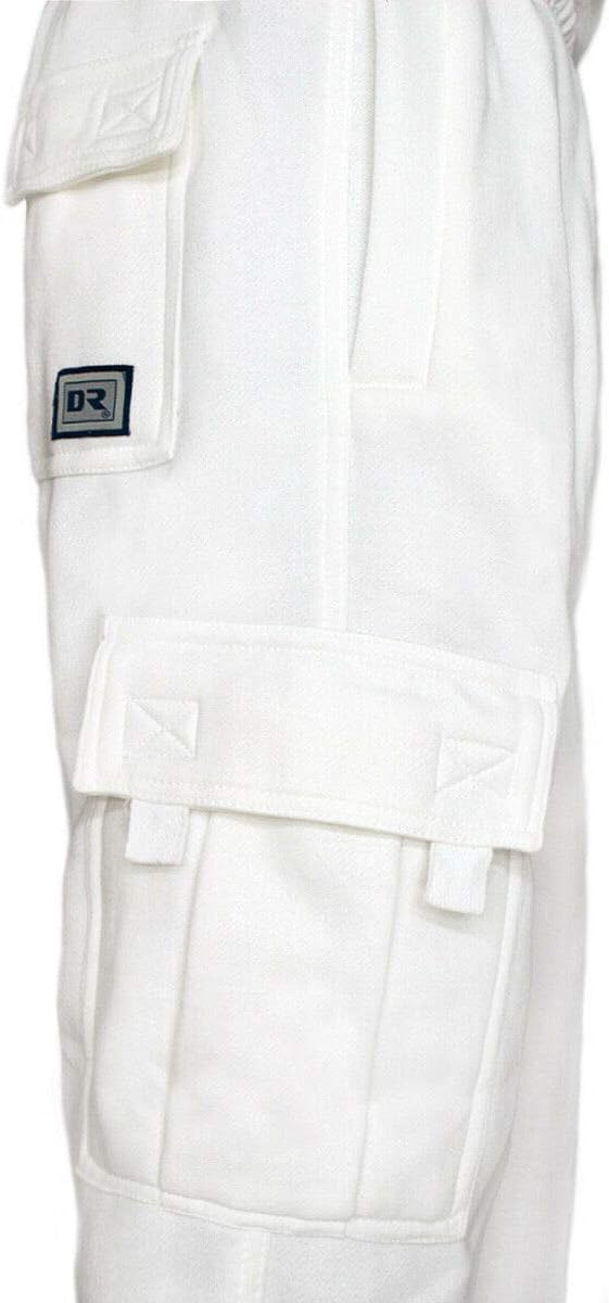 DREAM USA Men's Heavyweight Fleece Cargo Sweatpants - Image 3