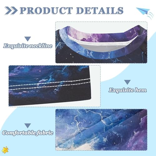 Kids Swimsuit Cloud Lightning Storm Sunscreen T-Shirts Swimwear Sets UPF 50+3