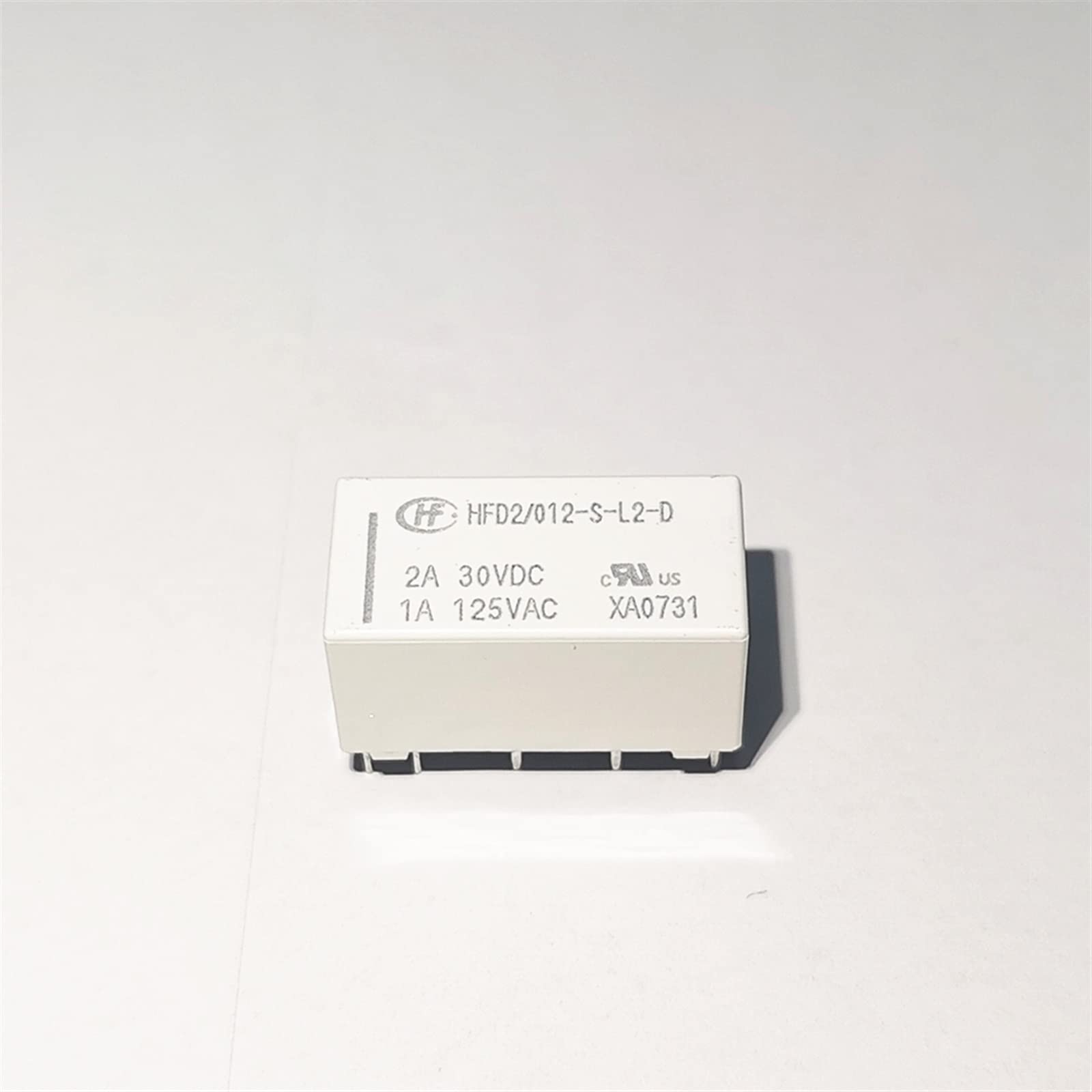 JGNAYRKJQI 10pcs/lot Magnetic Latching relays HFD2-005 012 024-S-L2-D 1A 10PIN(Onecolor)