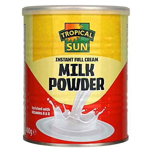 Tropical Sun Full Cream Milk Powder 400G (Pack of 1) | Boosted with Vitamins A & D! |