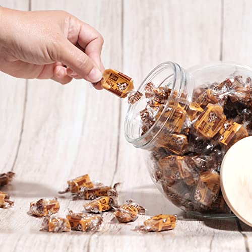 Tirma Sahnetoffees | 125 g | Kaubonbons glutenfrei und für Vegetarier geeignet | Nicht-GVO | Einzeln verpackt für Frische und Aroma | Perfekt als Party-Süßigkeit oder Piñata-Füllung | Kanarische