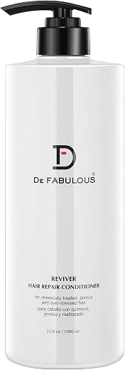 De Fabulous Reviver Hair Repair Conditioner – 1000ml | Sulphate-Free | pH Balanced | All Hair Types