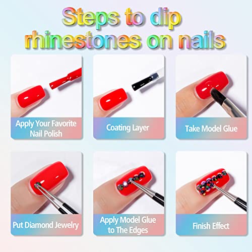 Sparkle And Shine With Yadada Nail Art Rhinestones - 3000 Pieces Of Stunning Nail Gems For A Glamorous Look #TOP5