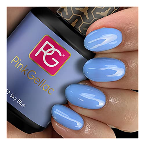 Pink Gellac 157 Sky Blue Soak-Off UV/LED Gel Polish