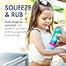 Boon Yuvi Sunscreen Applicator for Kids - Refillable and Spill Proof Kids Sunscreen Brush with Soft Foam Sponge - Summer Beach Essentials for Vacation - 3 Oz Travel Size - 2 Count