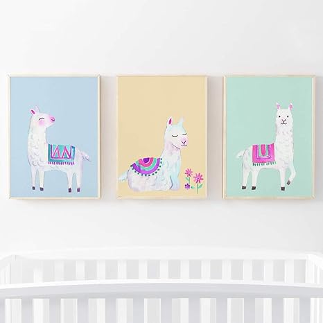 Lot De 3 Decorations Murales En Alpaga Avec Motif Lama Mignon Cadeau De Bebe Peinture Aquarelle Sans Cadre 40 X 50 Cm Amazon Ca Maison Lot De 3 Decorations Murales En Alpaga Avec Motif Lama Mignon Cadeau De Bebe Peinture Aquarelle Sans Cadre 40 X 50 Cm Amazon Ca Maison